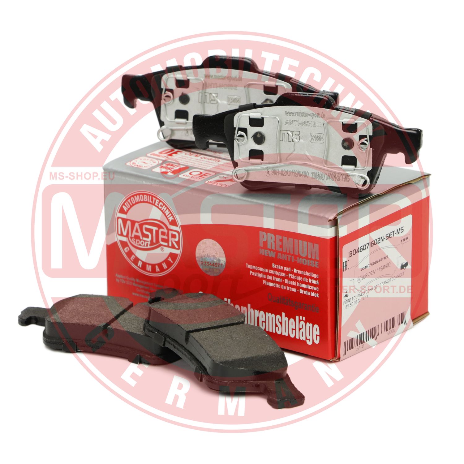 Placute frana MASTERSPORT GERMANY 13046071602N-SET-MS